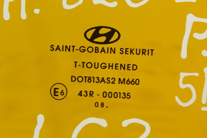 фото №7, Стекло дверь правый перед hyundai i20 i 5d