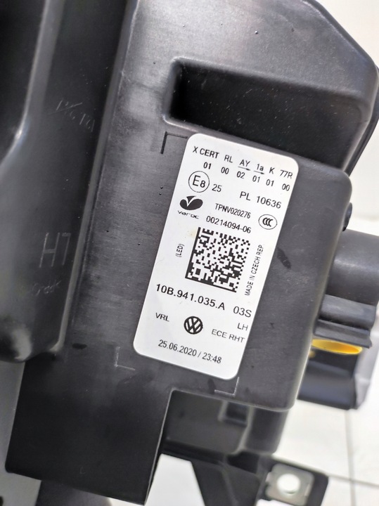 фото №8, Лампа reflekotr лівий перед комплектний vw id.3 id3 повний led