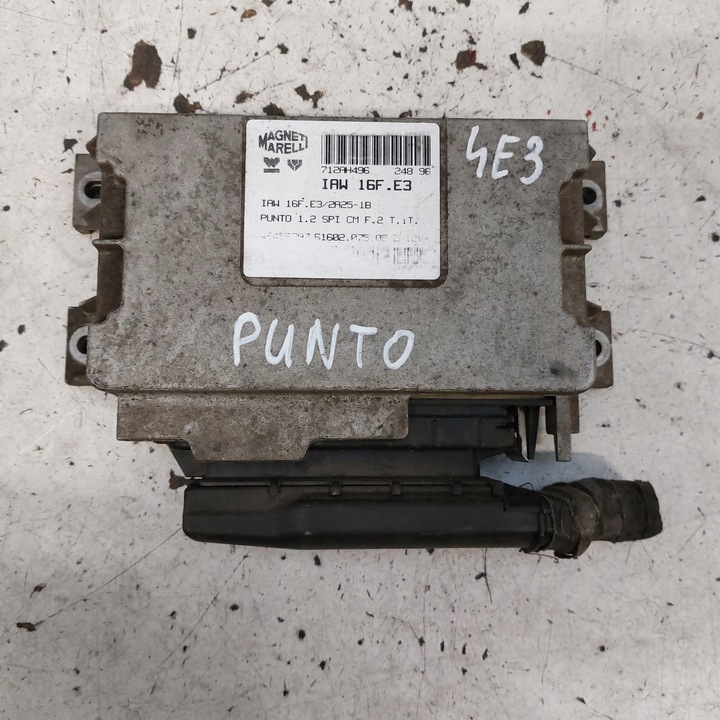 фото №1, Fiat punto 1,2 комп'ютер двигуна магніт marelli iaw16fe3