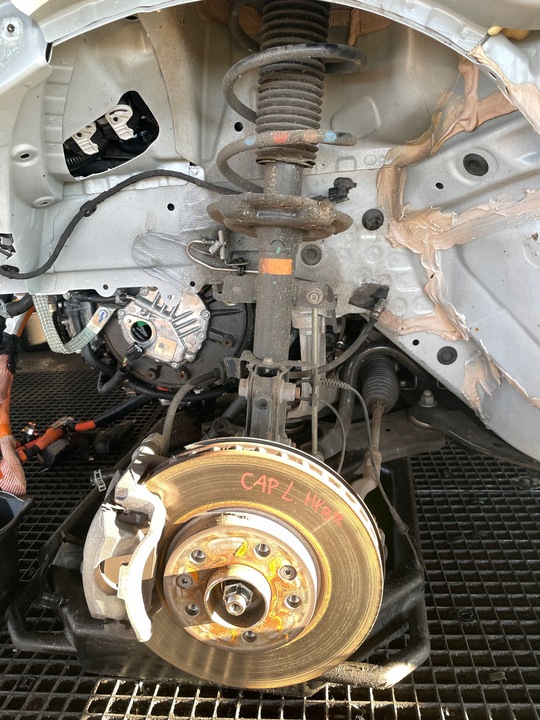 фото №9, Renault captur ii 1.6 e-tech гибрид правая поворотный кулак амортизатор ступица