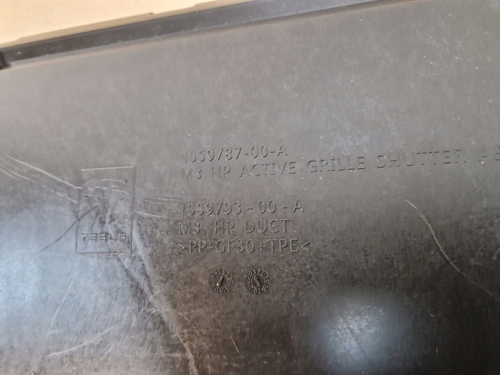 фото №7, Tesla iii 3 кермо повітря впуск 1559787-00-a 1559793-00-a