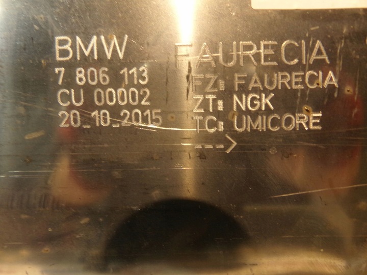 фото №8, Bmw f30 lci f31 lci f32 lci f34 lci f36 lci n57n каталізатор dpf