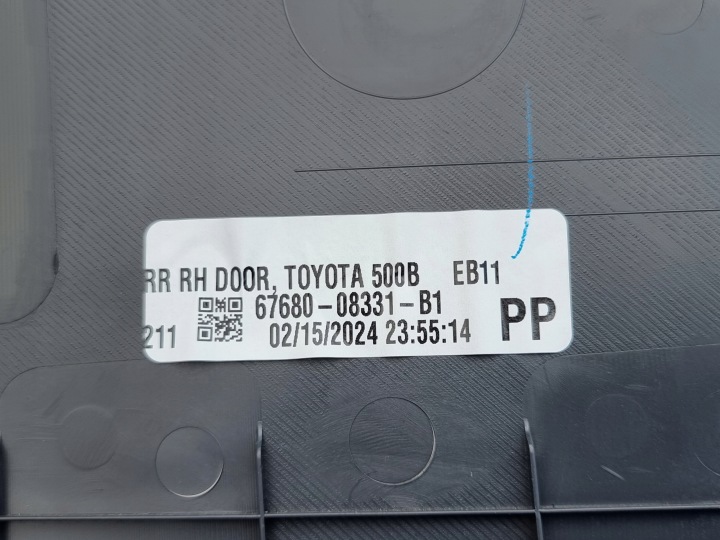 фото №7, Toyota sienna 2.5 гібрид xse limited карта двері зад 2021-