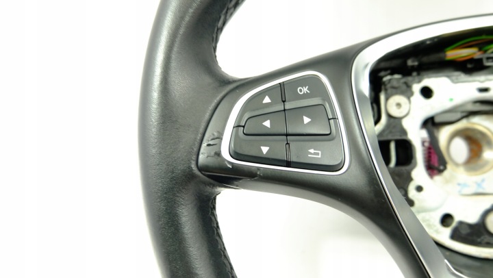 фото №6, Mercedes b-klasa w246 руль кожа лепестки a0014608903