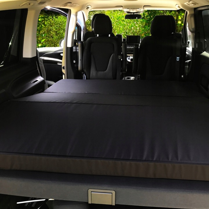фото №13, Materac do автомобіль volkswagen multivan ліжко t5 t6 піна twarda 185x148x6