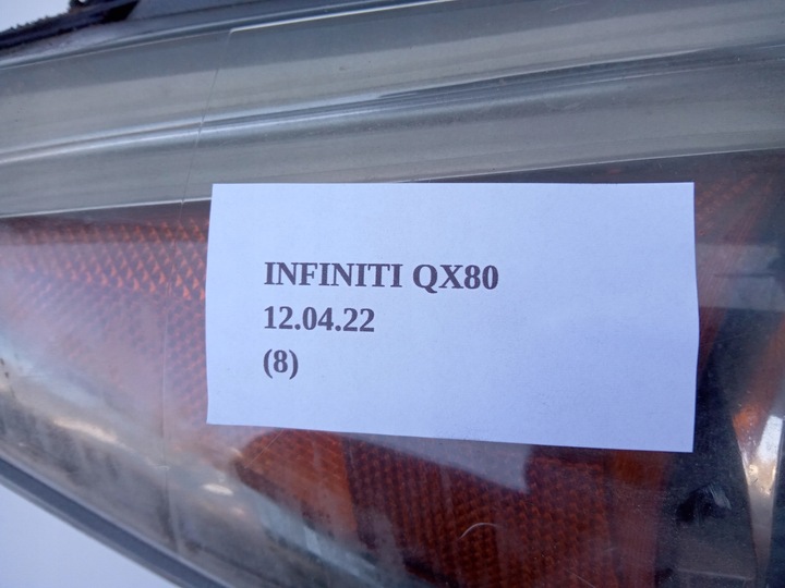 фото №6, Лампа правий перед infiniti qx56 qx80