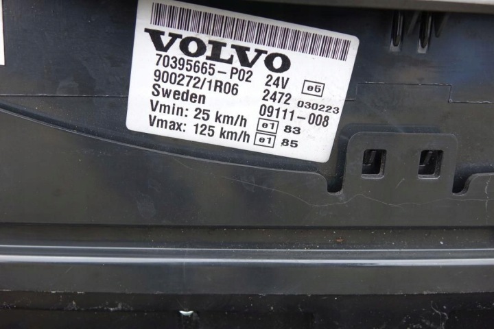 фото №5, Спидометр приборы европа volvo 70395665-p02