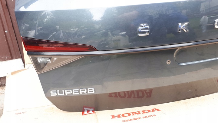 фото №5, Skoda superb iii універсал 15-23 рестайлінг кришка задня багажника комплектна lf7y 2021