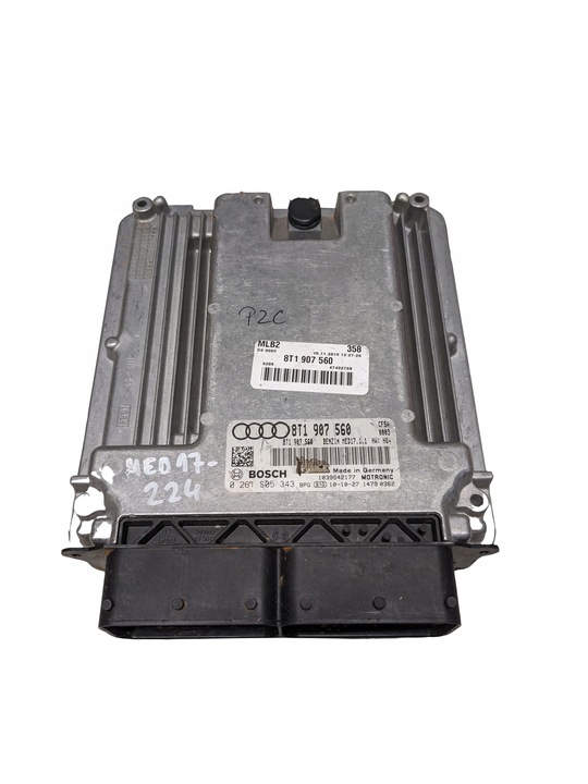 фото №1, Ecu audi rs5 4.2 fsi 0261s05343 8t1907560