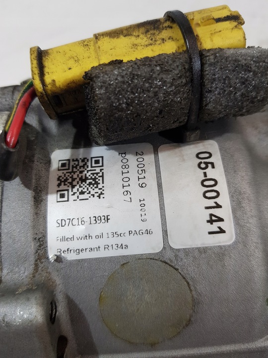 фото №10, Компресор кондиціонера sd7c16-1393f citroen c5 iii x7 3.0 hdi dt20c