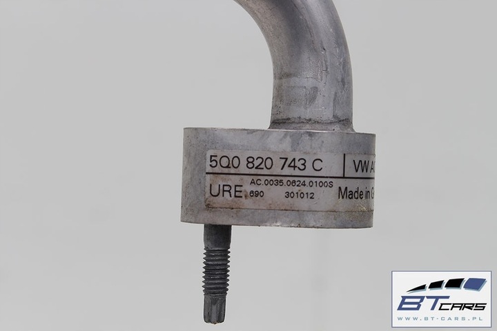 фото №7, Audi a3 vw трубки дроти трубка кондиціонера клімат 8v 5q0816721c 5q1816738c
