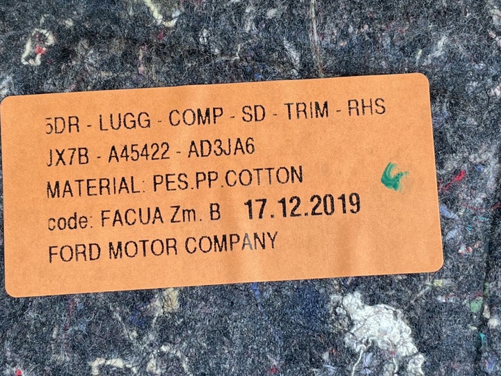 фото №6, Ford focus mk4 боковина багажника праві