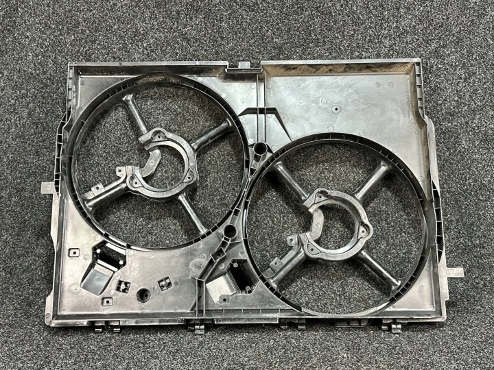 фото №8, Fiat ducato 06- корпус вентилятора радиатор behr oem 1250j3 1362918080