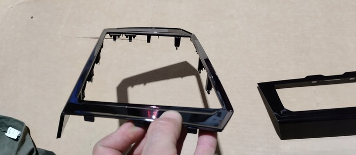 фото №5, Рамка защита dekor навигации дисплея volkswagen passat b8 3g8858069b