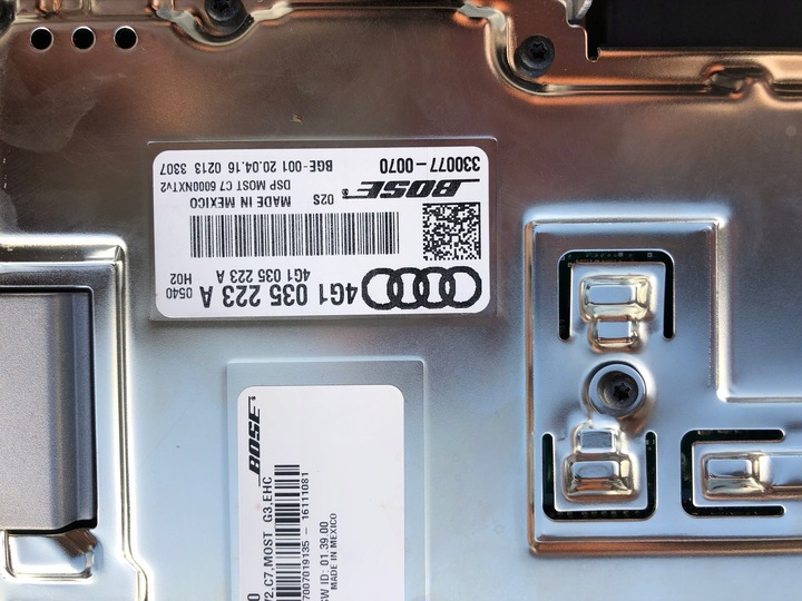 фото №11, Audi a8 d4 рестайлинг динамики озвучивание bose комплект