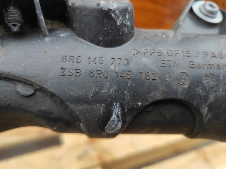 фото №5, Труба интеркулер volkswagen skoda 1,2tdi cfw 6r0145770