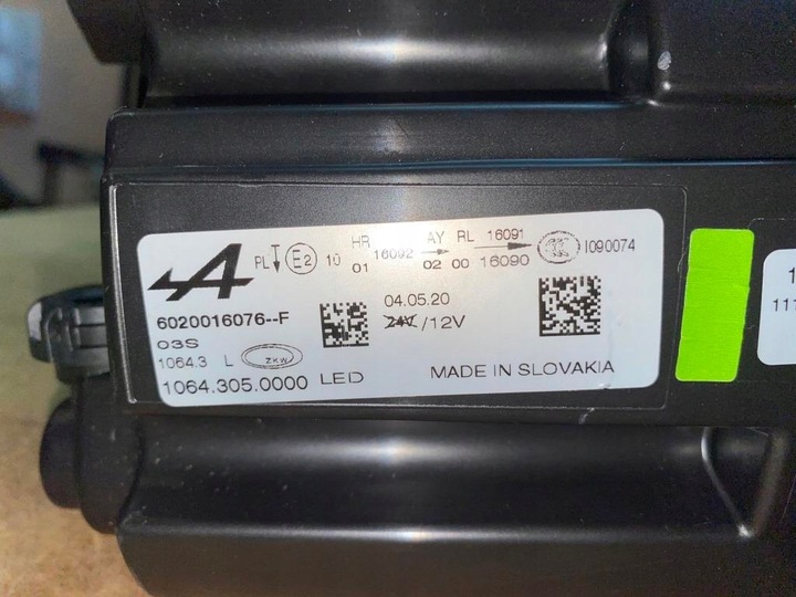 фото №8, Renault alpine a110 лампа перед ліва повний led