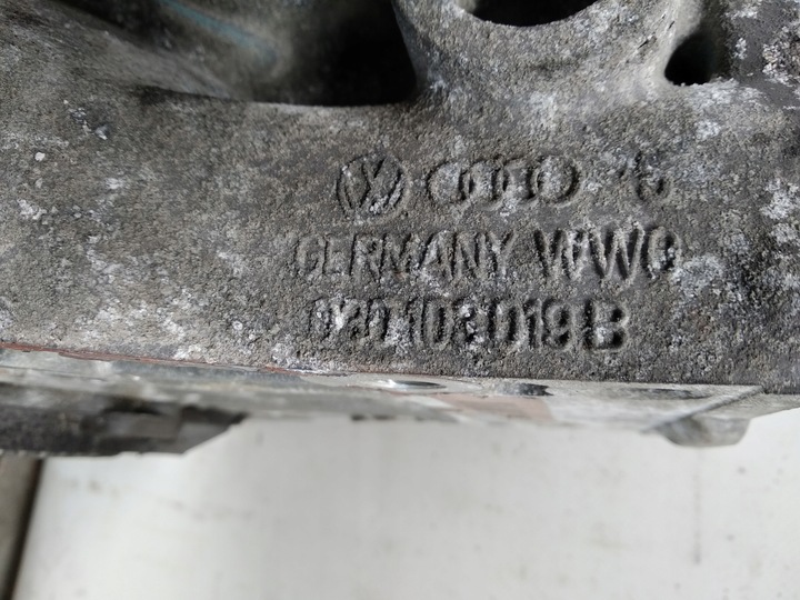 фото №7, Dół двигуна блок wał akq 1,4 16v vw golf 4 iv