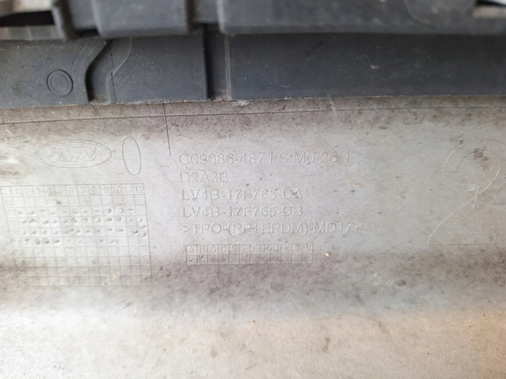 фото №6, Ford kuga mk3 накладка бампера зад lv4b-17d781-da оригинал