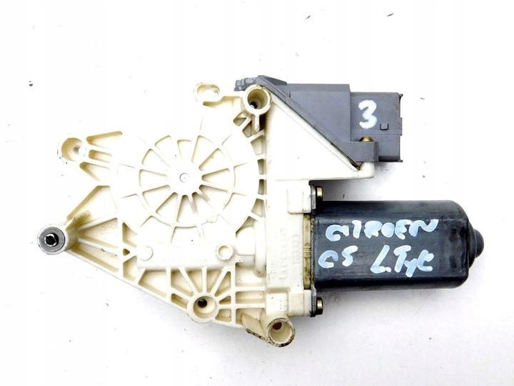 фото №8, R/21 citroen c5 моторчик стёкла дверь левый зад /3