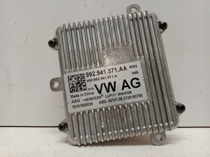 фото №10, Audi vw skoda seat модуль led (блок керування фарою, led драйвер) перетворювач 992941571aa