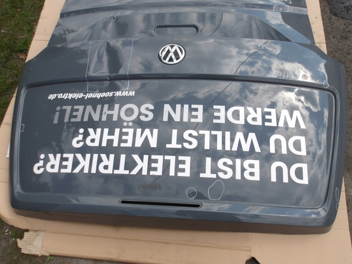 фото №9, Кришка зад багажника vw transporter t6 bez скла