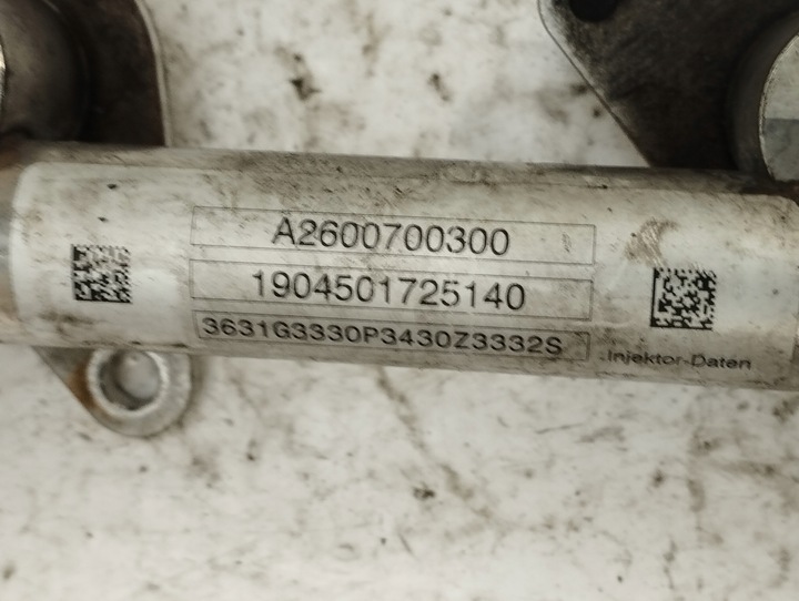 фото №13, Mercedes a35 w177 amg планка впрыскивающий a2600700300