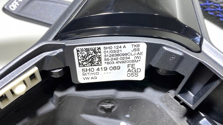 фото №14, Руль vw golf viii r-line 5h0419089fe