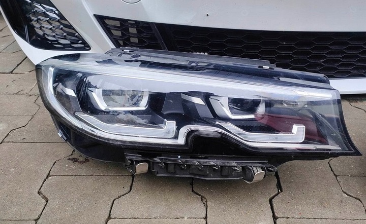 фото №9, Bmw g20 g21 бампер капот pas крило повний led м-пакет a96