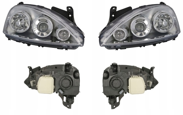 фото №1, Фара лампа opel corsa combo c 03-10 l+p tyc