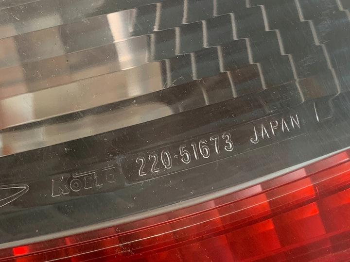 фото №6, Лампа левая зад задняя 220-51673 daihatsu sirion 1 i 5d рестайлинг 01-04 22051673