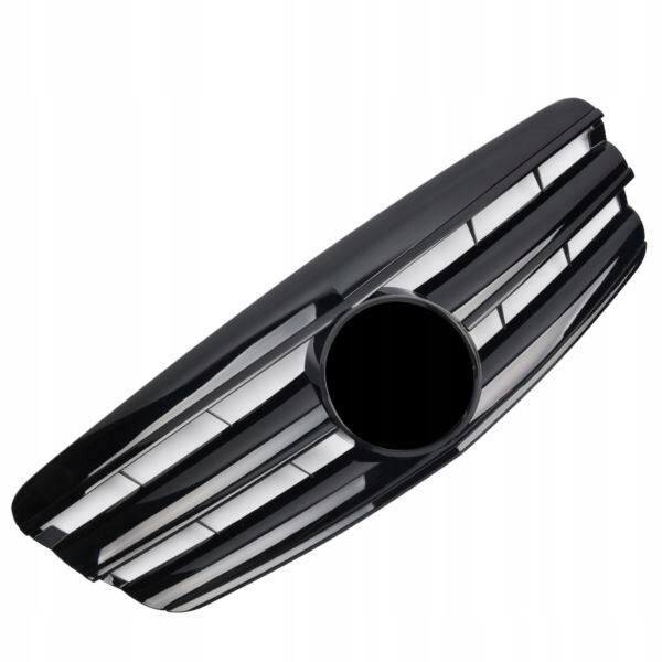 фото №1, Решётка радиатора переднее mercedes w221 05-09 чёрный глянцевый