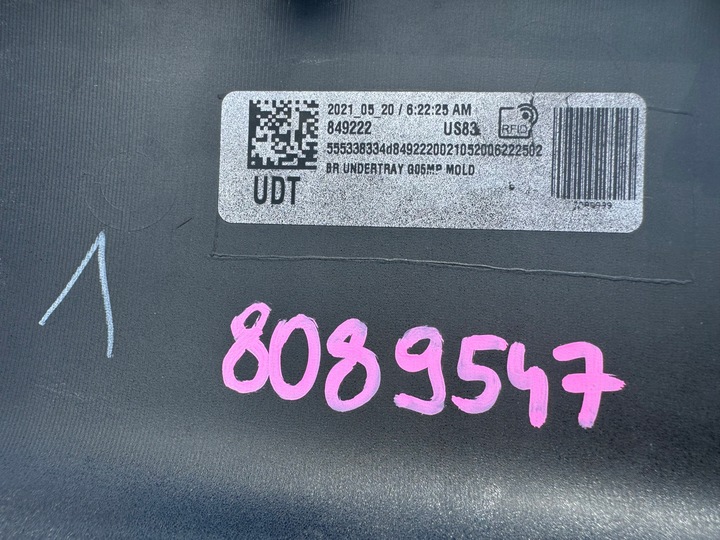 фото №9, Дифузор спойлер спойлер bmw x5 g05 m набір msp зад оригінальний номер