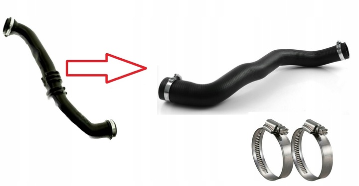 фото №1, Новая труба шланг turbo шланг интеркулер ford mondeo iv mk4 2.0tdci