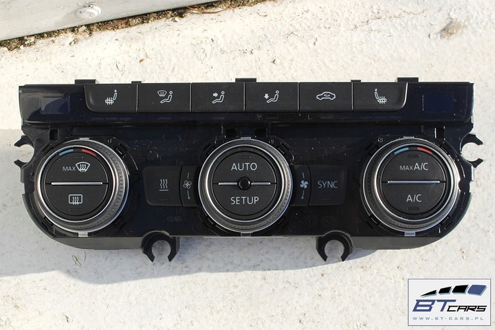 фото №12, Vw golf 7 панель климат кондиционера 5g0907044s 5g0907044ab 5g0907044ap 5g090