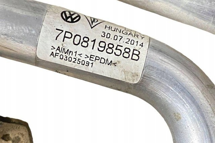 фото №8, Труба охлаждение porsche cayenne 92a 7p0819925c 3.0l дизель 193kw 2015