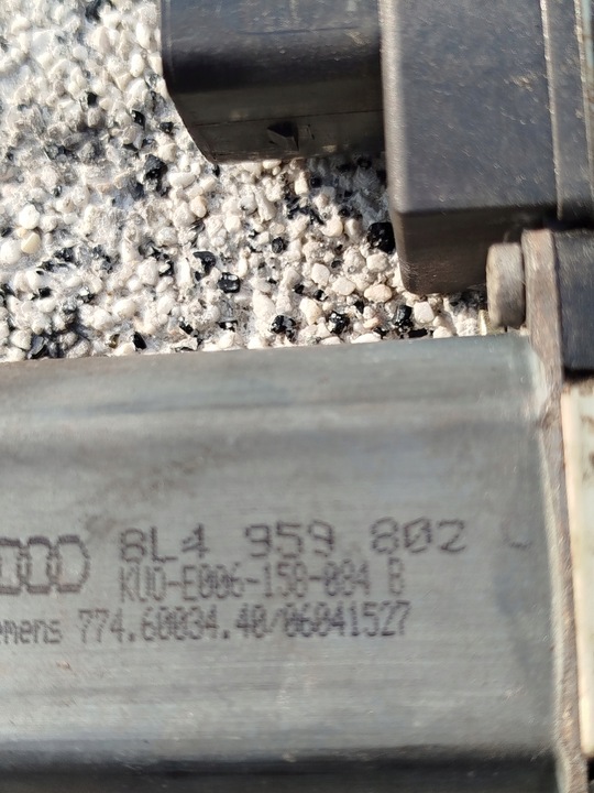 фото №7, Двигунчик модуль скла правий перед audi a3 8l fl 5xdrzwi 8l4959802c