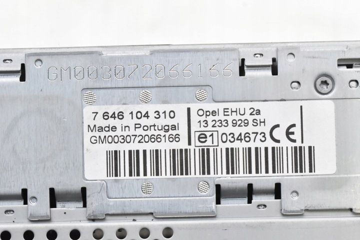 фото №8, Радіо радіопрогравач cd mp3 rds 13233929 13238825 opel vectra c рестайлінг 05-09