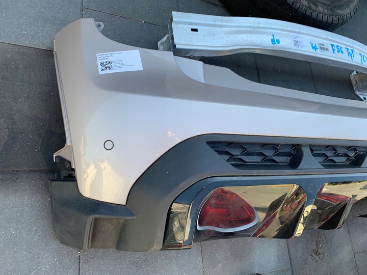 фото №10, Комплектный зад крышка бампер лампы балка mini cooper f56 jcw lci b47 rooftop