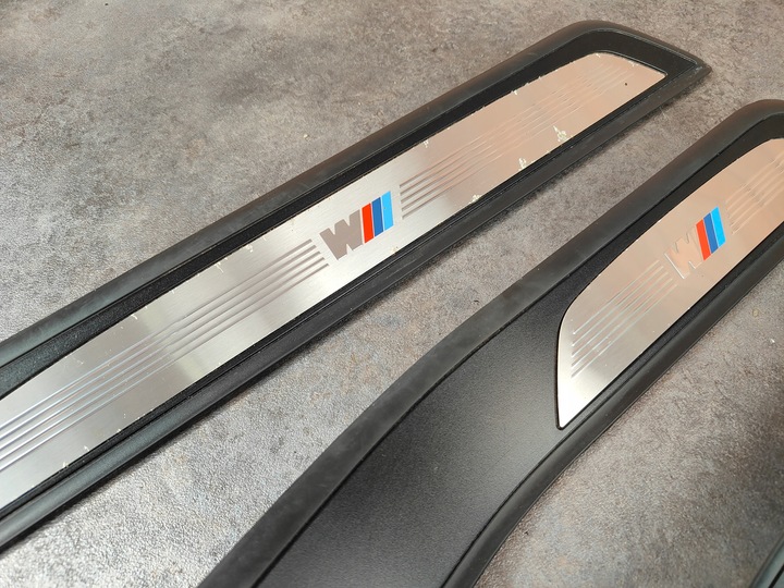 фото №7, Планки порогові декоративний внутрішні bmw f01 m набір комплект