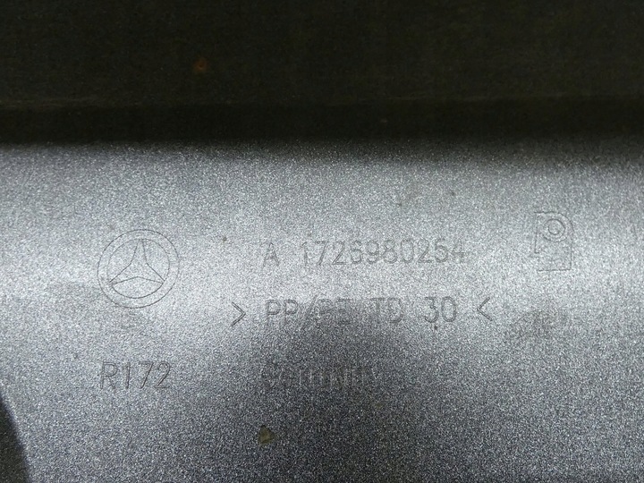 фото №9, Планка накладка пороговая правая наружная mercedes slk w172 r172 a1726980254