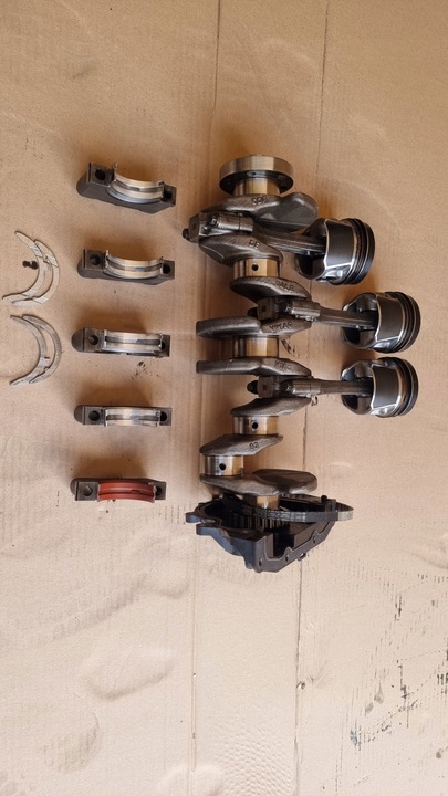 фото №1, Vw skoda seat 16r 1.6 tdi wał коленчатый поршни 40 tyś