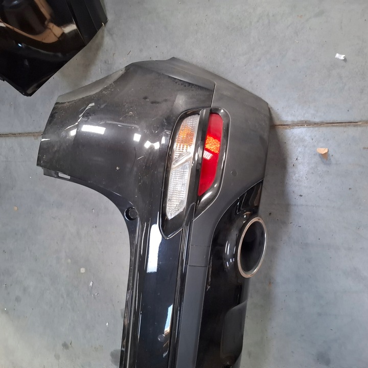 фото №6, Kia sportage iv 4 18- рестайлінг бампер зад комплектний чорний 1k w колір