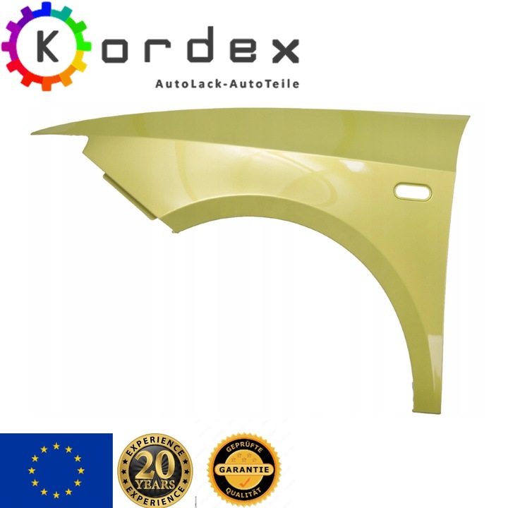 фото №1, Крыло seat ibiza iv 4 6j цвет ls1t s1t 08-17 левый перед