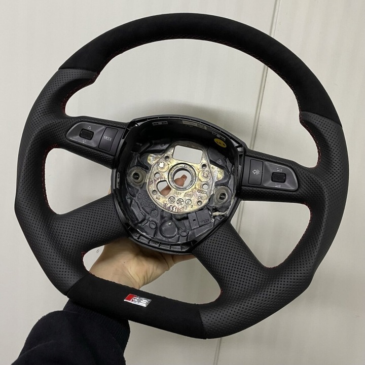 фото №11, Модификация руль audi a3 8p a4 b7 a6 c6 тюнинг custom карбон