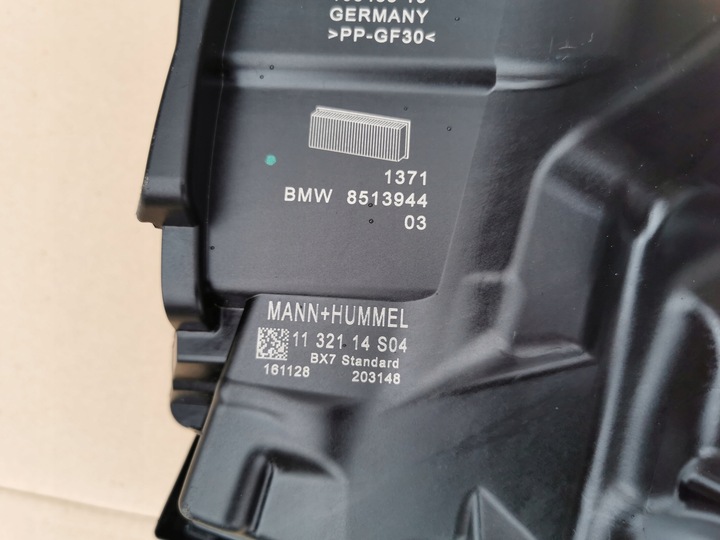 фото №8, Bmw x1 f48 x2 f39 1 f40 2 f45 f46 mini f54 f55 f56 f57 f60 корпус фильтра