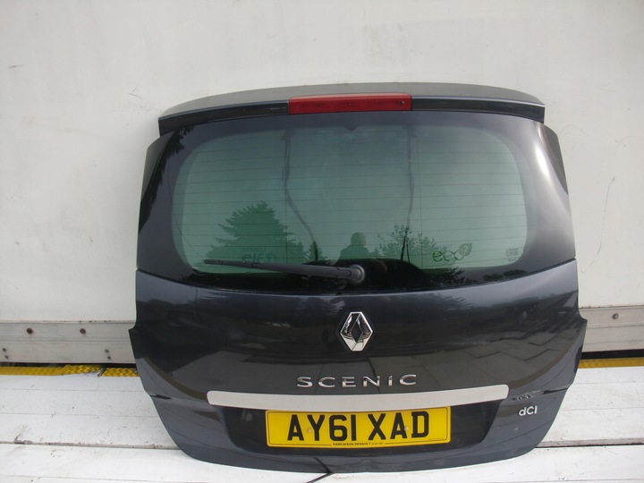 фото №1, Renault grand scenic iii кришка зад задня сірий комплектна