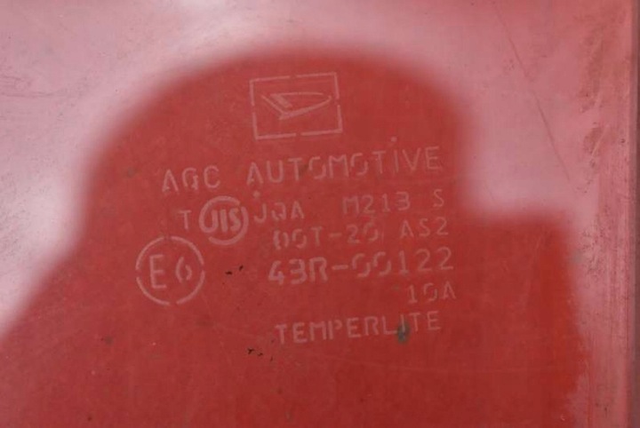 фото №3, Стекло боковая левая зад задняя daihatsu cuore 7 vii 5d hb 07-