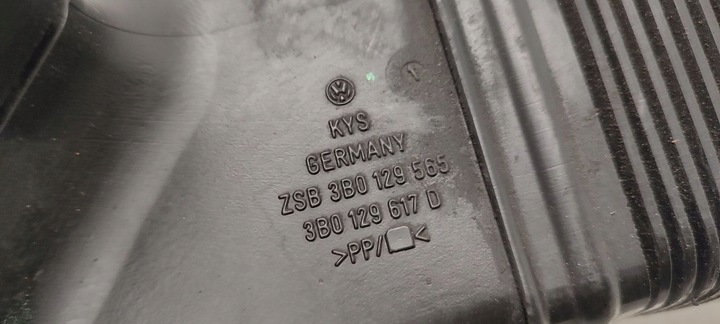 фото №6, Воздуховод впуск канал труба впускная воздуха vw passat b5 3bg 1,9 tdi