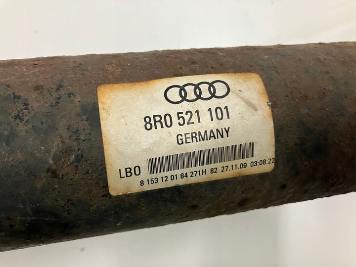 фото №8, Wał привідний 2.0 tdi 143 km quattro audi q5 8r 8r0521101